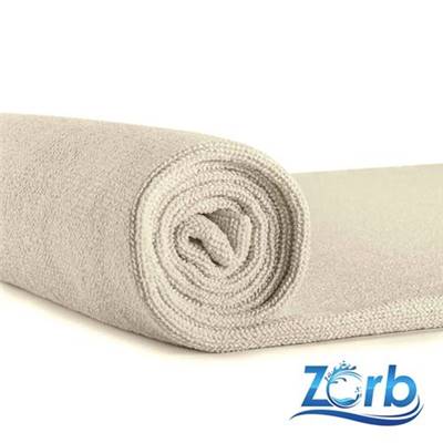 SUPER ABSORBANT ZORB® TERRY MICROFIBRE - 157CM - NATUREL