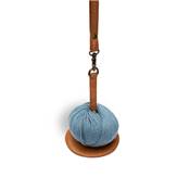 PORTE-FIL AVEC DRAGONNE EN CUIR MUUD - GYRIT- WHISKY