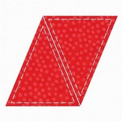 TRIANGLE ISOCELLE 5'' x 6