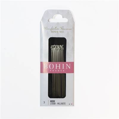 AIGUILLES A MODE A31F N°3 - POCHETTE DE 12 AIG