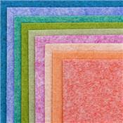 PACK C'EST LA FETE-LES GIVRES -9 COLORIS FEUTRINE 30x30cm EN CAMAIEUX