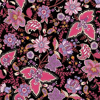 TISSU DASHWOOD STUDIO - ACE LAWN - 1683L PURPLE - COTON - 148 CM