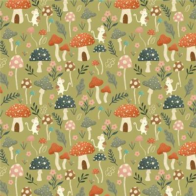 TISSU DASHWOOD STUDIO - CEDAR CAMP 2366 - COTON - 110 CM