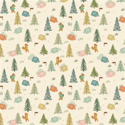 TISSU DASHWOOD STUDIO - CEDAR CAMP 2368 - COTON - 110 CM