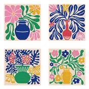 KIT BRODERIE DIAMANT MINI DOTZ - DECO VASES - PACK 4 DESSINS