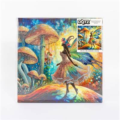 KIT BRODERIE DIAMANT DOTZ - MOSAIC FAIRY LAND AVEC CADRE