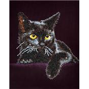 KIT BRODERIE DIAMANT - CHAT NOIR