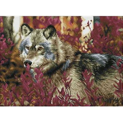 KIT BRODERIE DIAMANT SQUARES - AUTUMN WOLF