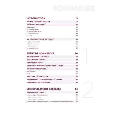 TRICOT - COMPRENDRE LES INSTRUCTIONS - DECRYPTER TOUS LES PATRONS