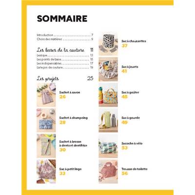 SACS DURABLES POUR TOUTE LA FAMILLE - 20 PROJETS COUTURE RESPONSABLES