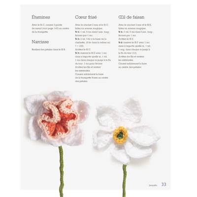 FLEURS AU CROCHET - 28 MODELES A CROCHETER POUR UNE DECO GREEN 