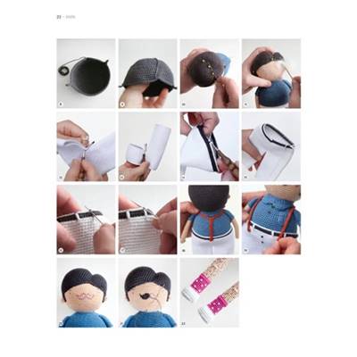 LULA & SA DROLE DE FAMILLE AU CROCHET - 15 POUPEES UNIQUES 