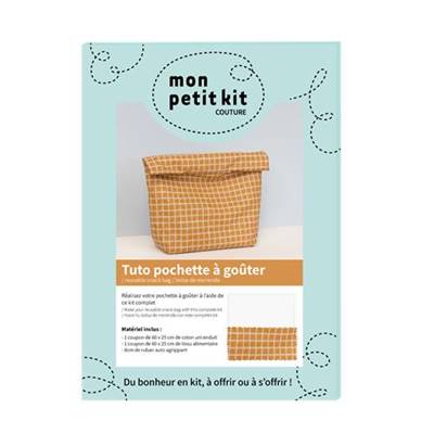 MON PETIT KIT - COUTURE - POCHETTE A GOUTER