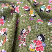TISSU JAPONAIS NAKA FABRICS - 2000-72C - 100% COTON - 110 CM