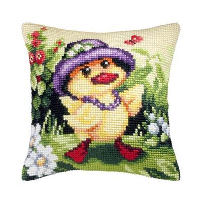 COUSSIN PT DE CROIX EN KIT 40 X 40 CM - POUSSIN