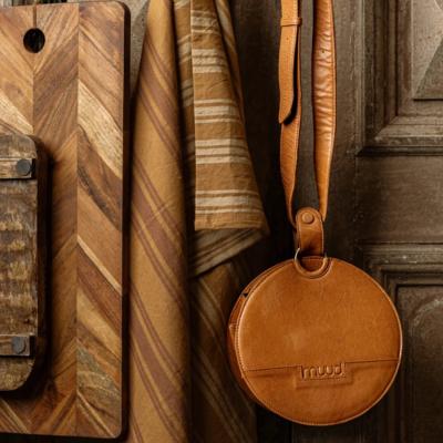 SAC A BANDOULIERE MUUD - DEMI - WHISKY