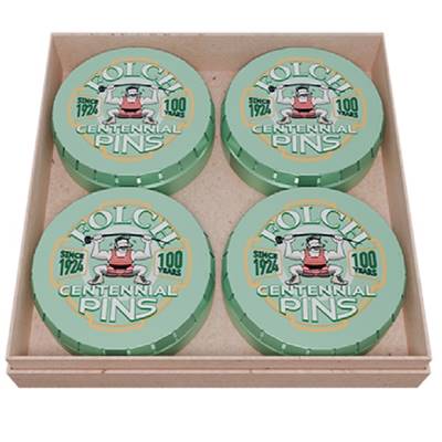 COFFRET 4 BOITES 400 PCS- EPINGLES COUTURE TRES LONGUES FINES - FOLCH