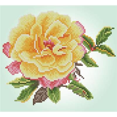 KIT BRODERIE DIAMANT - WATERCOLOUR ROSE