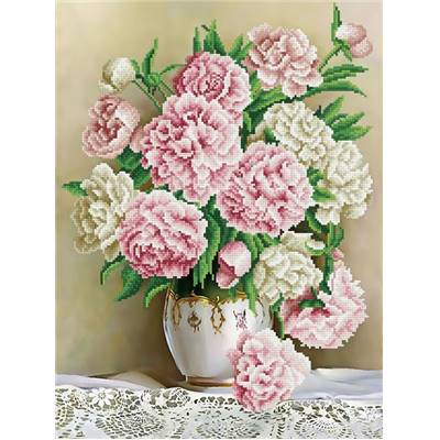 KIT BRODERIE DIAMANT - CARNATION BOUQUET