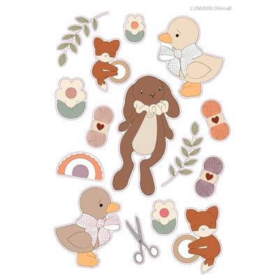 MA COLLECTION STICKERS - L'UNIVERS D'ANNA B. - + DE 400 STICKERS 