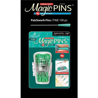EPINGLES A PATCHWORK "FINE" MAGIC PINS - BOITE DE 100 