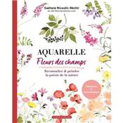 AQUARELLE - FLEURS DES CHAMPS