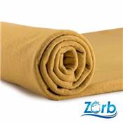 SUPER ABSORBANT ZORB® 4D COTON BIO + PUL - 140CM - JAUNE