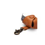 ÉTUI EN CUIR POUR MÈTRE RUBAN AVEC CROCHET MUUD - MALMÖ HOOK - WHISKY
