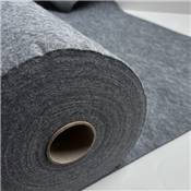 NON TISSE OUATINE 155G - 100CM - GRIS - TEXTICAP