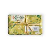 LOT 4 COUPONS ASSORTIS 45 X 55 CM DASHWOOD STUDIO - HEDGEROW