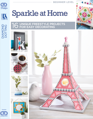 LIVRET DIAMOND DOTZ FREE STYLE EN ANGLAIS - SPARKLE AT HOME