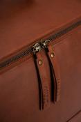 SAC A BANDOULIERE MUUD - CLEO XL - RICH BROWN