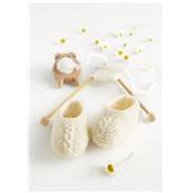 ADORABLES CHAUSSONS AU TRICOT