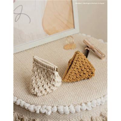 SACS & ACCESSOIRES EN MACRAME - 20 PROJETS TENDANCE EN PAS-A-PAS