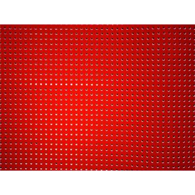 VINYLE LAQUE PERFORE ROUGE largeur 45 cm- minimum 5 mètres