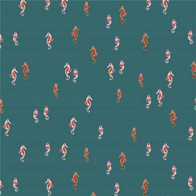 TISSU DASHWOOD STUDIO - AQUATIC PARADISE 2104 - COTON - 110 CM 