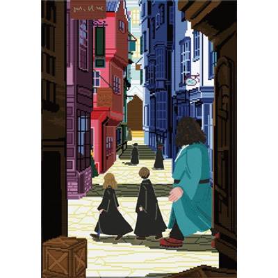 KIT BRODERIE DIAMANT HARRY POTTER - DIAGON ALLEY