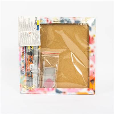 KIT BRODERIE DIAMANT DOTZ - BLUSHING BLOOMS AVEC CADRE
