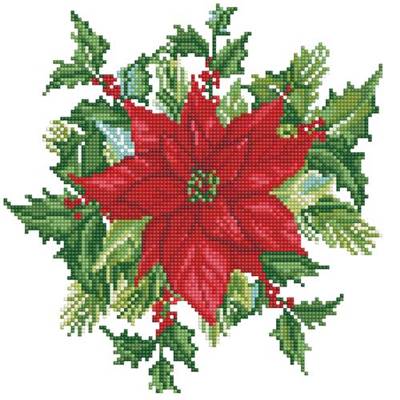 KIT BRODERIE DIAMANT - FESTIVE BOUQUET