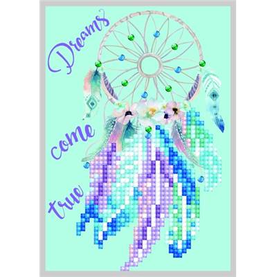 CARTE DE VOEUX DIAMOND DOTZ - DREAMS COME TRUE