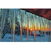 KIT BRODERIE DIAMANT SQUARES - FROSTY MORN - PRE-ENCADRE