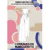 PATRON COUTURE FABRICARTEM - COMBINAISON MARGUERITE