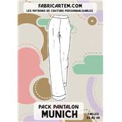 PATRON COUTURE FABRICARTEM - PANTALON FULL MUNICH