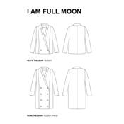 PATRON COUTURE FEMME - I AM FULL MOON - VESTE TAILLEUR - 36/46 