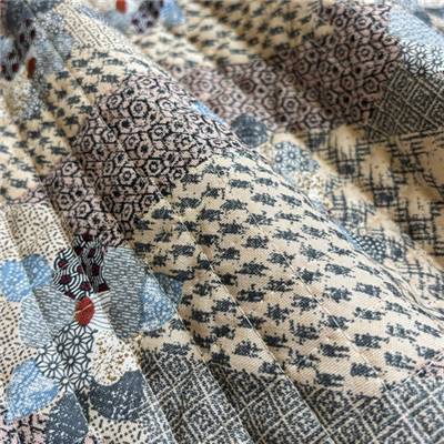 TISSU MATELASSE KURENAI 13100-3D - COTON-POLYESTER  - 110 CM 