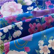 TISSU JAPONAIS NAKA FABRICS - 1400-B - 100% COTON SATINE - 110 CM