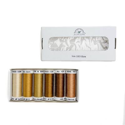 PACK 6 NUANCES SOIE 1003 - OCRE