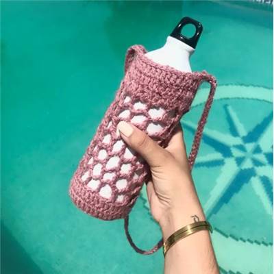 KIT SAC BOUTEILLE BOGOTA HOOOKED - TEA ROSE