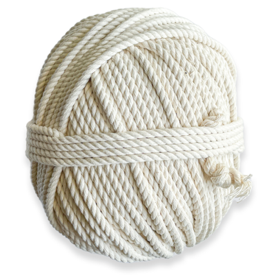 CORDE COTON MACRAME 100 METRES X 5 MM - COL. NATUREL