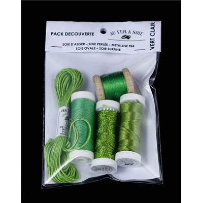 PACK DECOUVERTE OVALE/SURFINE - VERT CLAIR